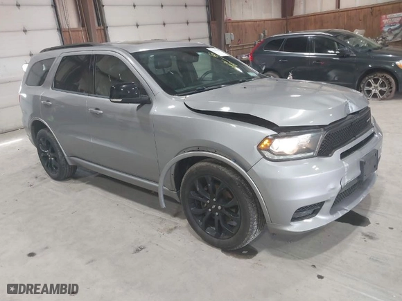 2020 Dodge Durango GT Plus with VIN 1C4RDJDG6LC346341, listed as a IAAI auction lot 41844283 with 140,607 mi miles. Bid and sale history available at carsss.com. Image 1.