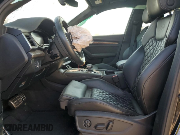 2020 Audi SQ5 Premium Plus with VIN WA1B4AFY4L2123545, listed as a Copart auction lot 71704534 with Not Provided miles and Salvage Title. Bid and sale history available at DreamBid. Image 7.