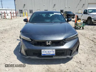 2025 Honda Civic Sport z VIN 2HGFE2F56SH547705, wystawiony jako Copart lot #55899805 z przebiegiem 15 423 mil mil oraz Szkoda całkowita • Salvage title. Historia ofert i sprzedaży dostępna na DreamBid. Obrazek 5.