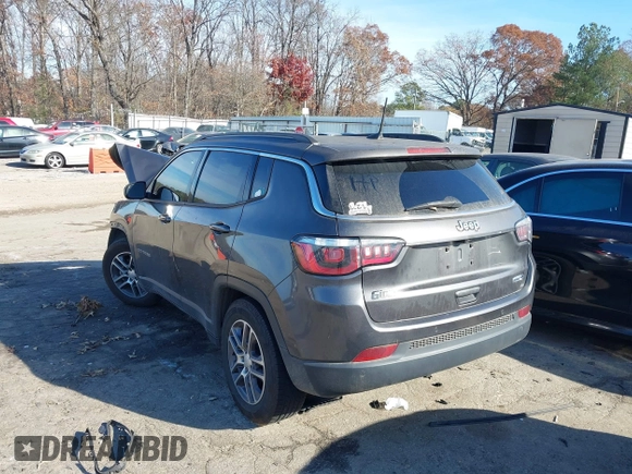 2020 Jeep Compass Latitude w/Sun/Safety Pkg with VIN 3C4NJCBB2LT241780, listed as a IAAI auction lot 41118805 with 74,891 mi miles. Bid and sale history available at carsss.com. Image 3.
