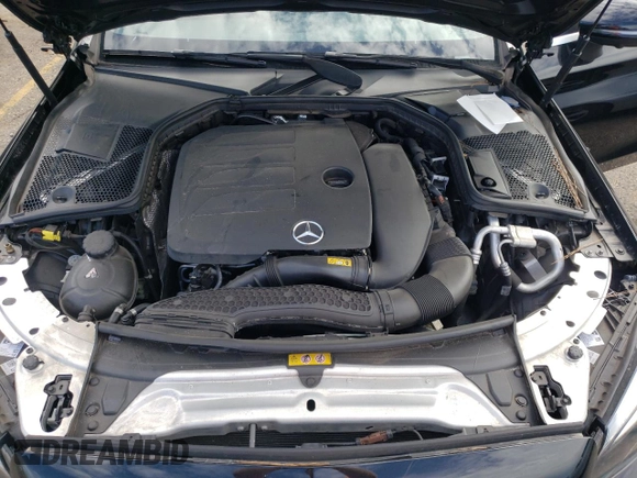2021 Mercedes-Benz C 300 with VIN W1KWK8DB4MG054872, listed as a Copart auction lot 68717524 with Not Provided miles and Salvage Title. Bid and sale history available at DreamBid. Image 11.