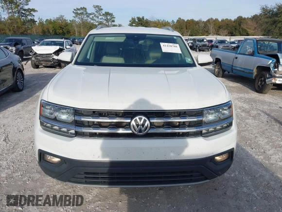 2018 Volkswagen Atlas SE with VIN 1V2DR2CA6JC526557, listed as a IAAI auction lot 41420788 with 135,149 mi miles and . Bid and sale history available at DreamBid. Image 12.