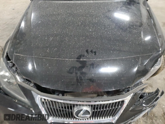2013 Lexus IS 250 with VIN JTHBF5C26D5187477, listed as a Copart auction lot 51536255 with Not Provided miles and Salvage Title. Bid and sale history available at DreamBid. Image 12.