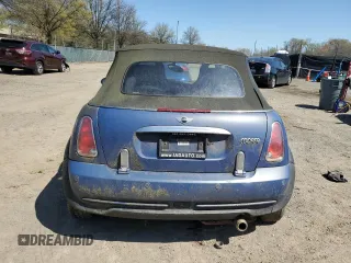 2006 MINI Convertible with VIN WMWRF33556TG14421, listed as a Copart auction lot 50090415 with 136,736 mi miles and Non repairable. Bid and sale history available at DreamBid. Image 6.