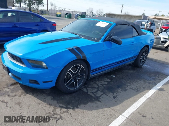 2011 Ford Mustang V6 with VIN 1ZVBP8EM9B5120722, listed as a IAAI auction lot 41762103 with 203,483 mi miles and . Bid and sale history available at DreamBid. Image 18.