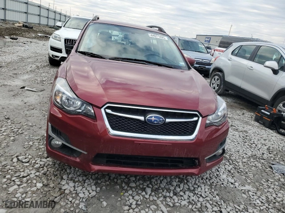 2016 Subaru Impreza Wagon 2.0i Sport Limited with VIN JF1GPAU62G8238271, listed as a Copart auction lot 44071495 with 44,482 mi miles and Salvage Title. Bid and sale history available at carsss.com. Image 5.