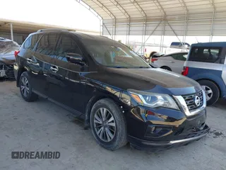 2017 Nissan Pathfinder SL with VIN 5N1DR2MN3HC619383, listed as a IAAI auction lot 41775413 with 79,827 mi miles and . Bid and sale history available at DreamBid. Image 1.