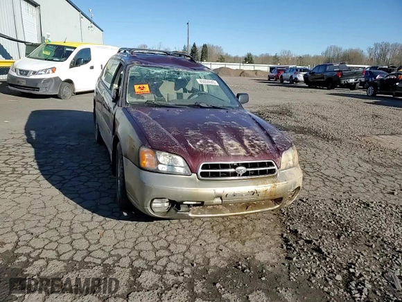 2000 Subaru Legacy Outback with VIN 4S3BH665XY7622020, listed as a Copart auction lot 45004945 with Not provided miles and Salvage title. Bid and sale history available at DreamBid. Image 10.