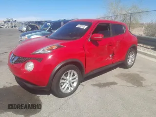 2015 Nissan Juke S with VIN JN8AF5MR6FT502306, listed as a Copart auction lot 52927025 with 78,067 mi miles and Salvage title. Bid and sale history available at DreamBid. Image 1.