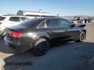 2014 Audi A4 Premium with VIN WAUAFAFL3EN019627, listed as a Copart auction lot 89327035 with 113,023 mi miles and Salvage Title. Bid and sale history available at carsss.com. Image 3.