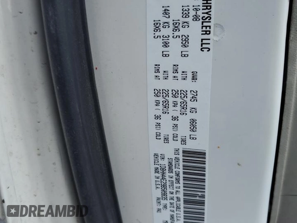 2009 Dodge Grand Caravan SE with VIN 1D8HN44E29B509835, listed as a Copart auction lot 56311925 with 105,108 mi miles and Salvage title. Bid and sale history available at DreamBid. Image 14.