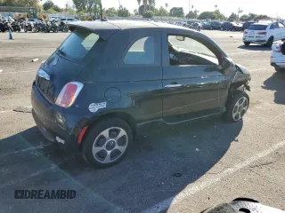 2013 FIAT 500e с VIN 3C3CFFGEXDT732116, выставлен на аукционе Copart как лот 74983534 с пробегом 69 446 миль миль и Списание • Salvage title. История ставок и продаж доступна на DreamBid. Изображение 3.