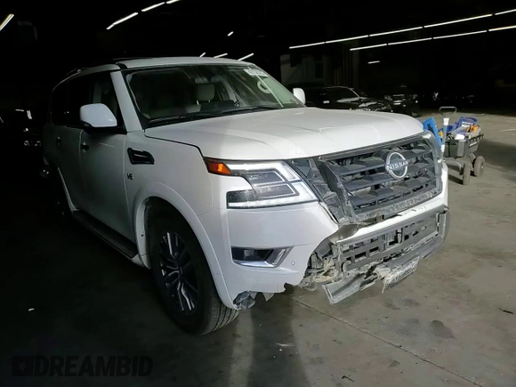 2022 Nissan Armada SL with VIN JN8AY2BB8N9815142, listed as a Copart auction lot 42256715 with 52,900 mi miles and Salvage Title. Bid and sale history available at carsss.com. Image 11.