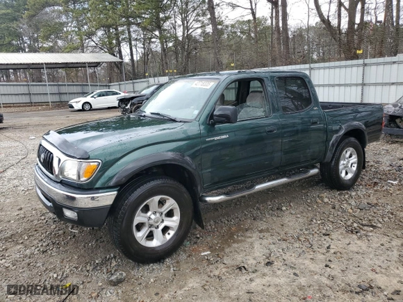 2002 Toyota Tacoma PreRunner with VIN 5TEGN92N62Z115508, listed as a Copart auction lot 42718335 with 210,708 mi miles and Salvage Title. Bid and sale history available at carsss.com. Image 1.