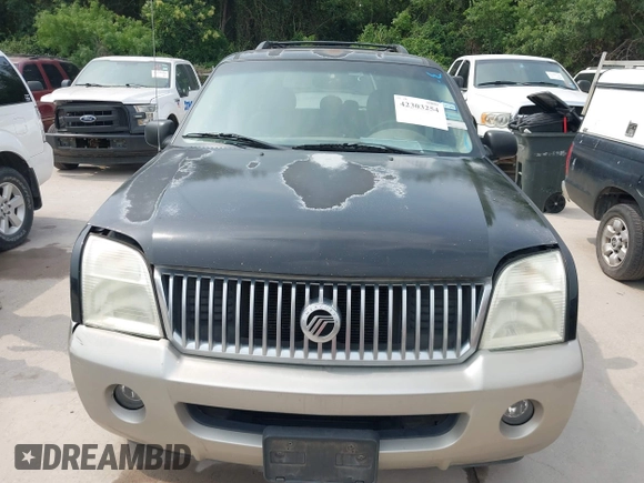 2003 Mercury Mountaineer Convenience z VIN 4M2ZU66W93ZJ43937, wystawiony jako IAAI lot #42303254 z przebiegiem 184 057 mil mil oraz . Historia ofert i sprzedaży dostępna na DreamBid. Obrazek 6.
