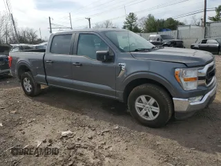2021 Ford F-150 XL with VIN 1FTFW1E82MKD75282, listed as a Copart auction lot 49399925 with 39,244 mi miles and Salvage Title. Bid and sale history available at carsss.com. Image 4.