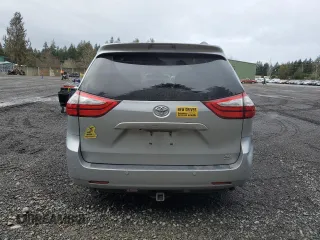 2016 Toyota Sienna Ltd with VIN 5TDDK3DCXGS135379, listed as a Copart auction lot 43290365 with 112,488 mi miles and Salvage Title. Bid and sale history available at carsss.com. Image 6.