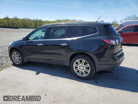 2013 Chevrolet Traverse LT with VIN 1GNKVGKD0DJ176847, listed as a Copart auction lot 54670715 with 151,636 mi miles and Salvage Title. Bid and sale history available at DreamBid. Image 2.