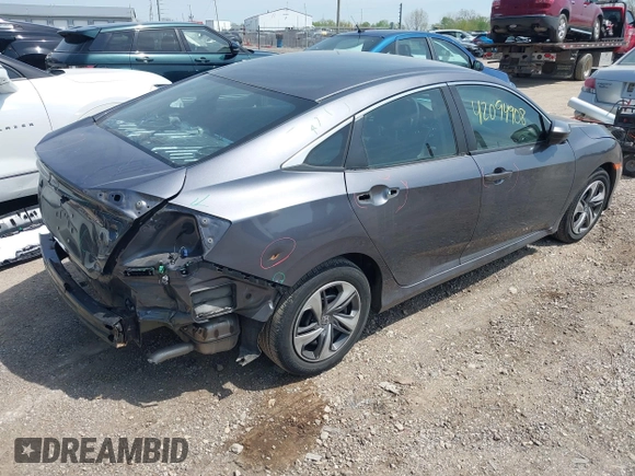 2020 Honda Civic LX z VIN 2HGFC2F69LH570685, wystawiony jako IAAI lot #42094908 z przebiegiem 40 000 mil mil oraz . Historia ofert i sprzedaży dostępna na DreamBid. Obrazek 4.