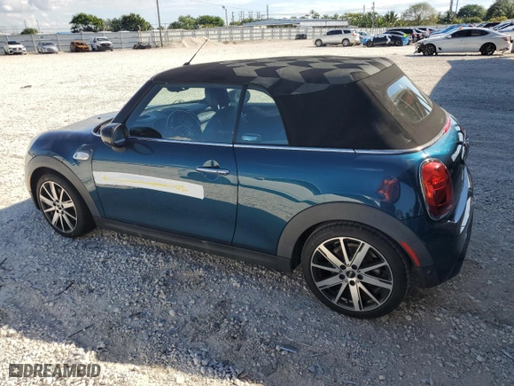2021 MINI Convertible Cooper S with VIN WMWWJ5C01M3M78056, listed as a Copart auction lot 46868935 with NaN miles and Non Repairable. Bid and sale history available at carsss.com. Image 2.