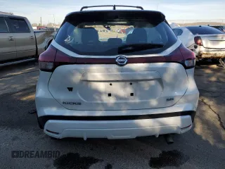 2021 Nissan Kicks SR with VIN 3N1CP5DV7ML499905, listed as a Copart auction lot 47287795 with 59,701 mi miles and Salvage Title. Bid and sale history available at carsss.com. Image 6.