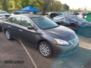 2014 Nissan Sentra S with VIN 3N1AB7APXEY335933, listed as a IAAI auction lot 42218659 with 93,700 mi miles and . Bid and sale history available at DreamBid. Image 1.
