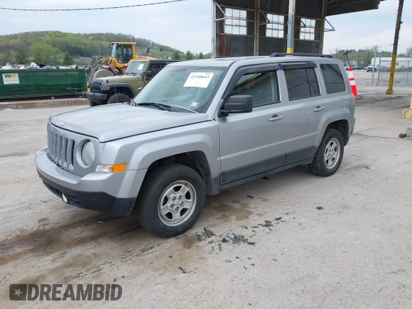 2016 Jeep Patriot Sport with VIN 1C4NJRBB0GD763788, listed as a IAAI auction lot 42100643 with 135,241 mi miles and . Bid and sale history available at carsss.com. Image 17.