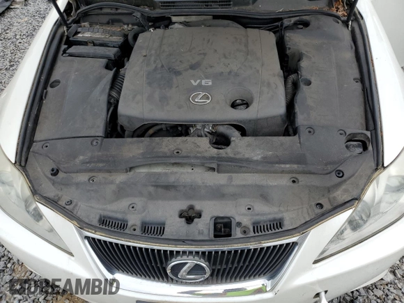 2006 Lexus IS 250 z VIN JTHBK262965013380, wystawiony jako Copart lot #58549385 z przebiegiem 129 686 mil mil oraz Tytuł czysty. Historia ofert i sprzedaży dostępna na DreamBid. Obrazek 11.