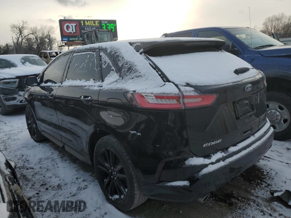 2020 Ford Edge SEL with VIN 2FMPK4J97LBB27033, listed as a Copart auction lot 89184665 with 70,477 mi miles and Salvage Title. Bid and sale history available at carsss.com. Image 2.
