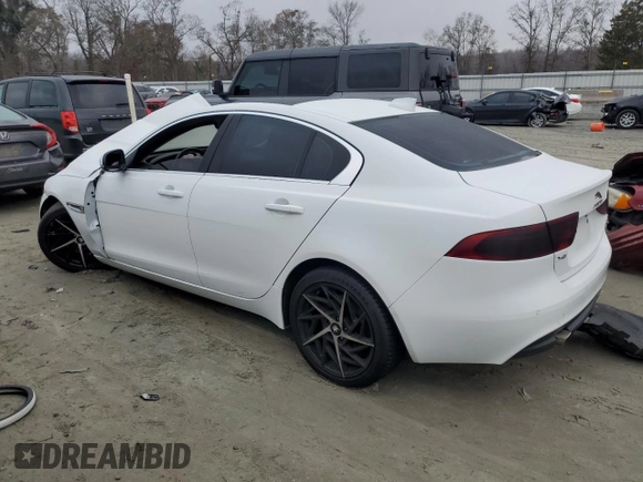 2019 Jaguar XE 25t Premium with VIN SAJAD4FX2KCP54489, listed as a Copart auction lot 85994934 with 79,018 mi miles and Salvage Title. Bid and sale history available at carsss.com. Image 2.