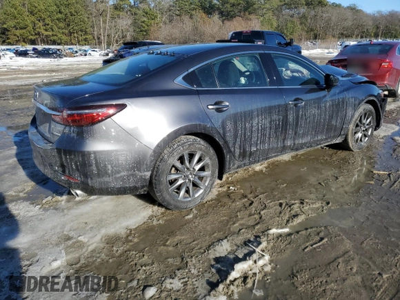 2021 Mazda 6 Sport with VIN JM1GL1UM7M1610745, listed as a Copart auction lot 88532305 with 61,325 mi miles and Salvage Title. Bid and sale history available at carsss.com. Image 3.
