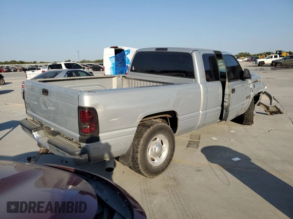 2000 Dodge Ram 2500 with VIN 1B7KC2363YJ126693, listed as a Copart auction lot 75550654 with 0 mi miles and Salvage Title. Bid and sale history available at carsss.com. Image 3.