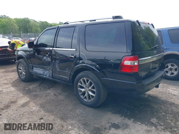 2017 Ford Expedition Limited with VIN 1FMJU2AT5HEA33924, listed as a IAAI auction lot 42345408 with 136,037 mi miles and . Bid and sale history available at DreamBid. Image 3.