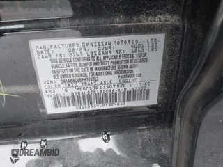 2023 Nissan Sentra SV z VIN 3N1AB8CV6PY324853, wystawiony jako IAAI lot #42343571 z przebiegiem 31 194 mil mil oraz . Historia ofert i sprzedaży dostępna na DreamBid. Obrazek 9.