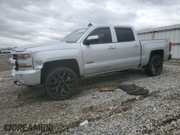 2017 Chevrolet Silverado 1500 LT with VIN 3GCUKREC0HG431285, listed as a Copart auction lot 49585755 with 134,008 mi miles and Salvage Title. Bid and sale history available at DreamBid. Image 1.