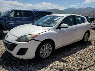 2013 Mazda 3 i Touring with VIN JM1BL1L7XD1794942, listed as a Copart auction lot 57842295 with 124,408 mi miles and Salvage title. Bid and sale history available at DreamBid. Image 1.