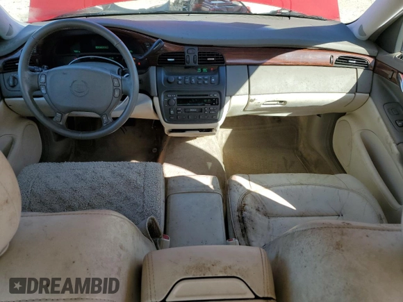 2003 Cadillac DeVille with VIN 1G6KD54Y23U279946, listed as a Copart auction lot 42633885 with 47,591 mi miles and Non Repairable. Bid and sale history available at carsss.com. Image 8.