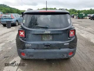 2022 Jeep Renegade Latitude with VIN ZACNJDB12NPN70337, listed as a Copart auction lot 59698525 with 45,255 mi miles and Salvage title. Bid and sale history available at DreamBid. Image 6.