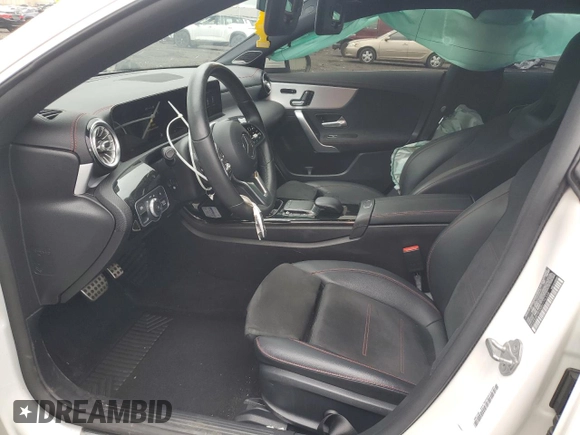 2021 Mercedes-Benz CLA 250 with VIN W1K5J4HB6MN176338, listed as a Copart auction lot 57954255 with 41,503 mi miles and Salvage title. Bid and sale history available at DreamBid. Image 7.