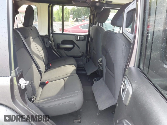 2021 Jeep Wrangler Unlimited Willys с VIN 1C4HJXDG2MW646904, выставлен на аукционе IAAI как лот 42267506 с пробегом 55 530 миль миль и . История ставок и продаж доступна на DreamBid. Изображение 8.