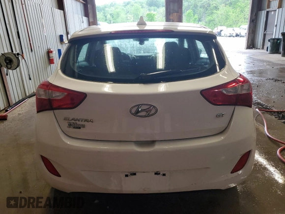 2013 Hyundai Elantra with VIN KMHD35LE7DU044164, listed as a Copart auction lot 57356575 with 127,988 mi miles and Clean title. Bid and sale history available at DreamBid. Image 6.