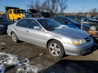 2002 Acura TL Type S w/Navigation with VIN 19UUA56932A044073, listed as a Copart auction lot 87008194 with 299,646 mi miles and Salvage Title. Bid and sale history available at carsss.com. Image 4.