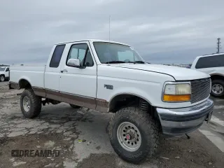 1994 Ford F-150 with VIN 1FTEX14N4RKA98626, listed as a Copart auction lot 81993684 with 201,231 mi miles and Salvage Title. Bid and sale history available at carsss.com. Image 4.