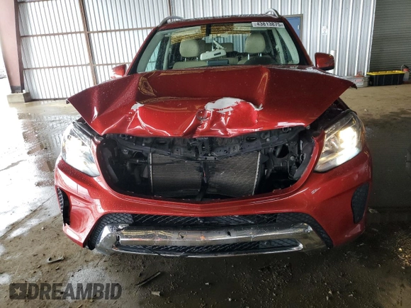 2019 Mercedes-Benz GLS with VIN 4JGDF6EE8KB184050, listed as a Copart auction lot 43813875 with 63,322 mi miles and Salvage Title. Bid and sale history available at carsss.com. Image 5.