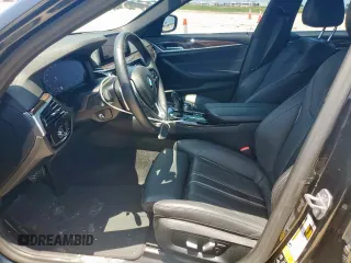 2020 BMW 5 Series 540i xDrive with VIN WBAJS3C02LCE01869, listed as a Copart auction lot 58245235 with 47,144 mi miles and Salvage title. Bid and sale history available at DreamBid. Image 7.