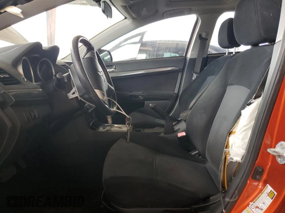 2010 Mitsubishi Lancer GTS with VIN JA32U8FW3AU022400, listed as a Copart auction lot 72569714 with 147,440 mi miles and Salvage Title. Bid and sale history available at carsss.com. Image 7.
