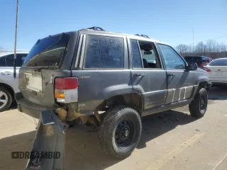 1997 Jeep Grand Cherokee Laredo with VIN 1J4GZ58S1VC528525, listed as a Copart auction lot 46170225 with 0 mi miles and Salvage Title. Bid and sale history available at carsss.com. Image 3.