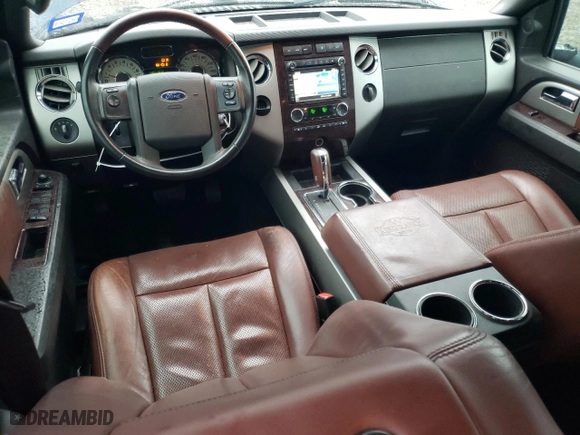 2014 Ford Expedition EL XLT with VIN 1FMJK1H5XEEF14710, listed as a Copart auction lot 46679775 with 152,301 mi miles and Salvage Title. Bid and sale history available at carsss.com. Image 8.