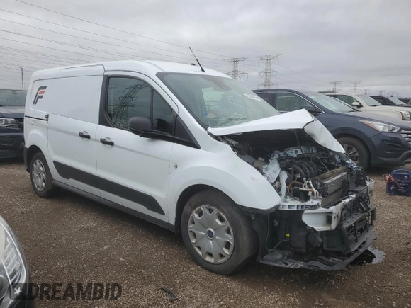 2020 Ford Transit Connect XL z VIN NM0LS7E23L1445435, wystawiony jako Copart lot #53704835 z przebiegiem 100 883 mil mil oraz Szkoda całkowita • Salvage title. Historia ofert i sprzedaży dostępna na DreamBid. Obrazek 4.