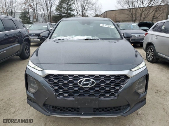 2020 Hyundai Santa Fe SE with VIN 5NMS2CAD2LH275623, listed as a Copart auction lot 42937265 with 89,553 mi miles and Salvage Title. Bid and sale history available at carsss.com. Image 5.